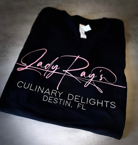 Lady Ray's - Crew T-Shirt (Rose Gold)